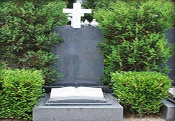 基本墓型-传统立碑