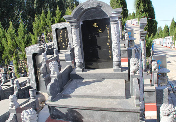 标准墓区-传统立碑
