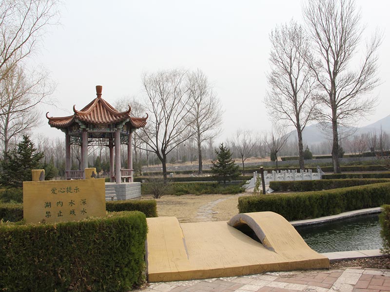 中华永久陵园环境