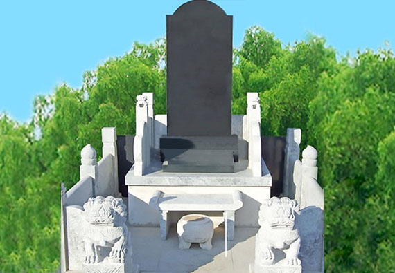 传统墓碑J